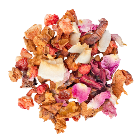 kokosovy čas s ružou