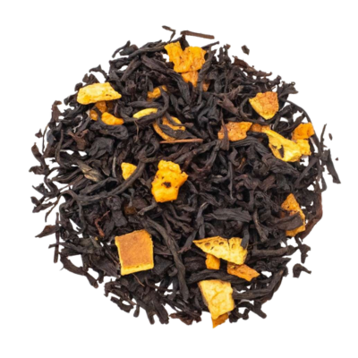 čierny čaj pomaranč