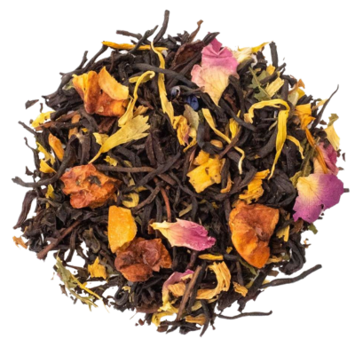 čierny čaj citrusový